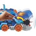 thumbnail image 3 of Transporteur de Dinos : Transformateur T-Rex avec Piste de Course pour 20+ Voitures, 3 of 5