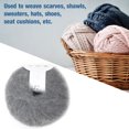 thumbnail image 1 of Ccdes Washable Long Wool Yarn Angora Wool Yarn Kit For Clothes, Scarves, Sweater, Shawl, Hats, And Craft Projects Include A Crochet, 1 of 1