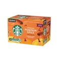 thumbnail image 4 of Starbucks Café Moulu Aromatisé à la Citrouille Épicée Dosettes K-Cup, 10 Dosettes, 4 of 7