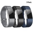 thumbnail image 1 of 3Pcs Silicone Straps Replacement Wristband Watch Band for Fitbit Charge 2, 1 of 8
