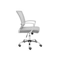 thumbnail image 2 of Modern Home Zuna Ergonomic Mesh Mid Back Office Chair, White & gray, 2 of 9