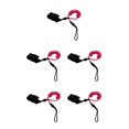 thumbnail image 1 of relayinert 1/2/3/5 Elastic Leash for Paddle Safety Rods and Boats Stretchable and Resilient Rose Red 45cm 5PCS, 1 of 1