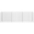 thumbnail image 2 of vidaXL Gabion Lit Surélevé Acier Galvanisé 270x30x90 cm, 2 of 4