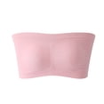 thumbnail image 1 of Bra Tops for Women - A-Line Strapless Solid Color Everyday for Plus Size Comfort and Support, 1 of 3