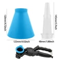 thumbnail image 3 of Blue Universal Engine Oil Filling Funnel Set Oil Filling Funnel For Car Engine Gasoline Funnel, 3 of 6