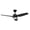 Matte Black-3, variant on VAGIZM 42 Inch Ceiling Fan with Light - 5 Blades Modern Ceiling Fan for Living Room and Bedroom - Quiet DC Motor - 3CCT - 6 Speeds - Dimmable - Reversible Function - Light Wood Tone