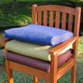 thumbnail image 3 of Coussin de Chaise en Polyester Filé de 20 Po sur 19 Po (Ensemble de Deux) - Blé, 3 of 3