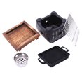 thumbnail image 1 of Outdoor Grill Rack Alcohol Oven Carbon Grill Charcoal Pan BBQ Grill Prof, 1 of 8