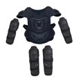 thumbnail image 2 of Miulika 5 Pieces Kids Motorcycle Child Knee Pads Elbow Pads for Riding Skating M, 2 of 9