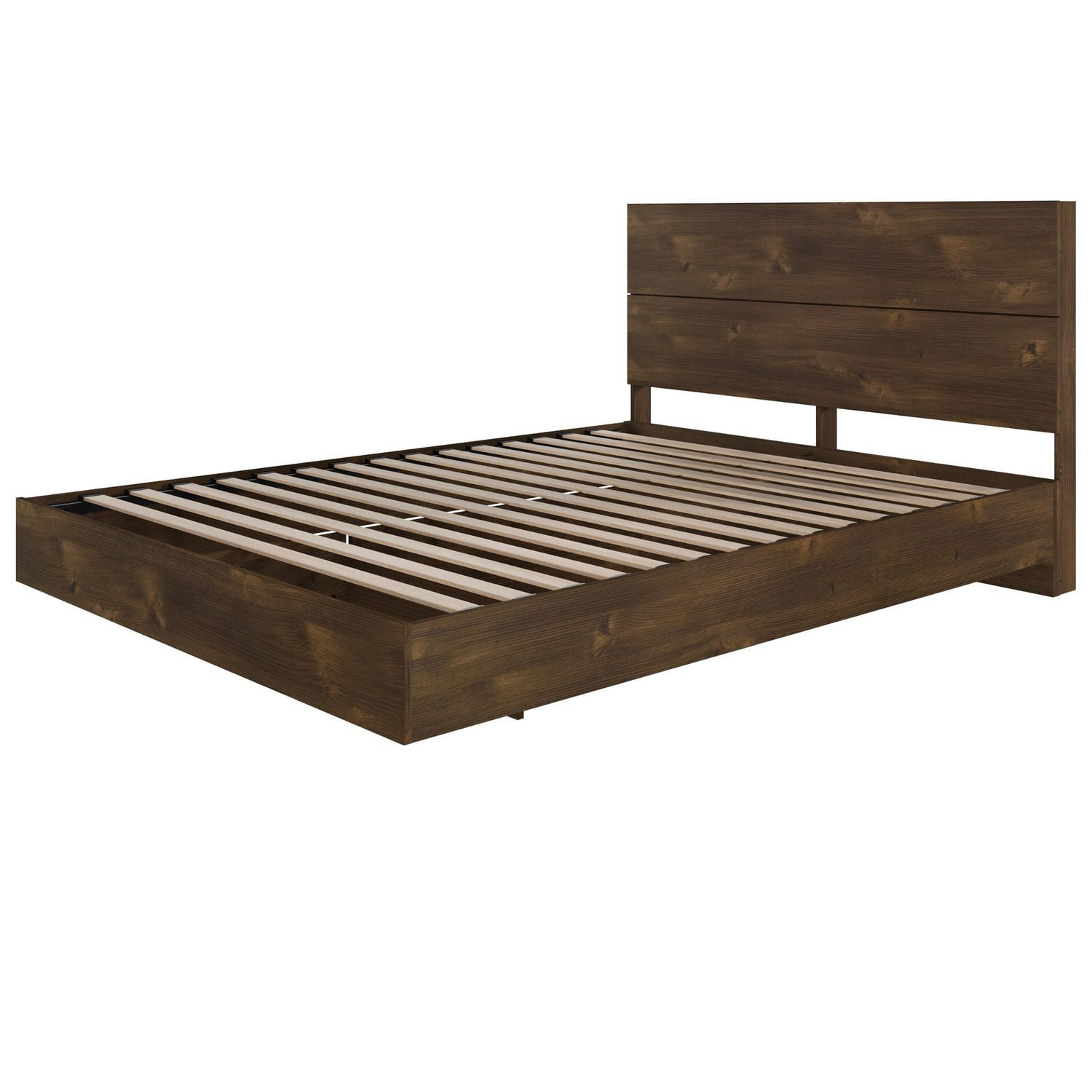 Nexera Nocce Full Size Platform Truffle Bed