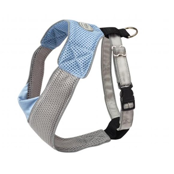 Doggles HAOMXX04 XXS V Mesh Harness - Blue-Gray