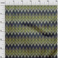 thumbnail image 2 of oneOone Tissu Popeline de Coton Imprimé Chevron Ikat au Mètre 56 Pouces de Large, 2 of 4