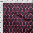thumbnail image 2 of oneOone Coton Flex Tissu Imprimé Floral Ikat BTY 40 Pouces de Large, 2 of 4