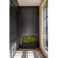 thumbnail image 2 of Veradek Block Series Long Box Large Plastic Planter - Black, 2 of 11