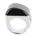 thumbnail image 1 of Smart Rings with Crafted Zinc Alloy, Connects to Mobile App IP67 Rain Proof 40mAh Battery Smart Digital Counter Rings Battery Charging Case, 1 of 7