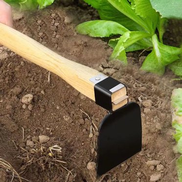 Handheld Garden Tool Hoe With Short Wooden Handle Handheld Garden Di G Soil Tool Great For Loosening Or Weeding Soil