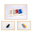 thumbnail image 3 of Wood Traditional Weaving Toys Loom Machine Craft for kids machine frame Educational Toy Gift, 3 of 9