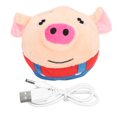 thumbnail image 1 of Pet Bouncing Ball USB Rechargeable Interactive Washable Cartoon Pig Plush Sound Electronic Dog Toy for Puppy, 1 of 21