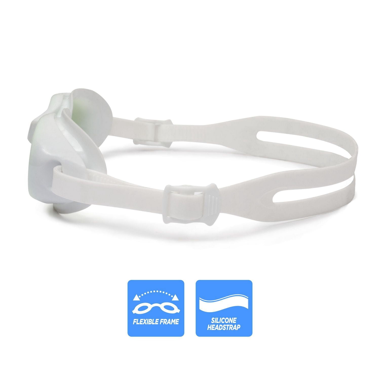 Dolfino Pro Cadet Child Swim Goggle -  White / Yellow