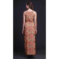 thumbnail image 4 of Bimba Robe Longue de Soirée à Col Rond Imprimée avec Fentes Latérales pour Femmes - Très Grande Taille, 4 of 6