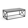thumbnail image 4 of Safdie & Co. Coffee Table 48"L Cement, 4 of 5