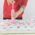 thumbnail image 5 of Oleegame 2PC Vacuum Compressed Bags Hand Manual Compression Bags AirPump 1pcs Pink, 5 of 5