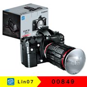 Lin07 Zhegao 00844-9 Simulation Retro Camera Creative Model Educational Assembled Building Blocks Toys