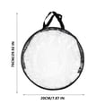 thumbnail image 4 of TopLLC Tools&Home Improvement PVC Transparent Storage Bag Round Storage Bag Transparent storage, 4 of 9