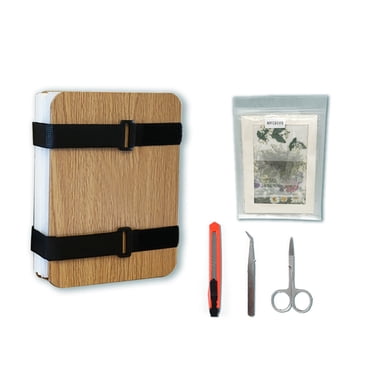 kurtrusly A5 Flower Press Kit Professional Pressing Plate Dry Plate Including Instructions Making Specimen for Art and Decoupage Projects flower press master