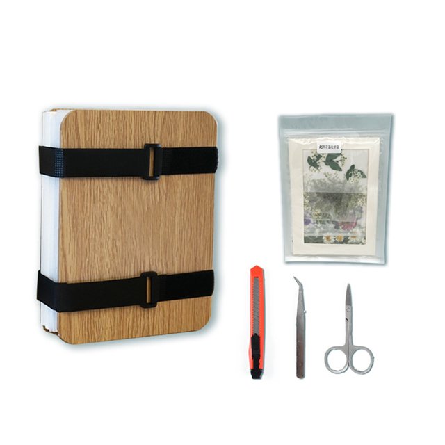 kurtrusly A5 Flower Press Kit Professional Pressing Plate Dry Plate Including Instructions Making Specimen for Art and Decoupage Projects flower press master