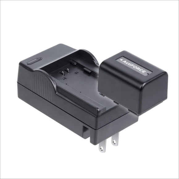 Camcorder Video Digital Camera Travel Charger and 3.7V 2500mAh NP-FV5 Plus Li-ion Rechargeable BatteryNP-FV5 Plus Battery Charger