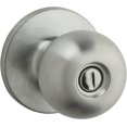 thumbnail image 2 of Regina Satin Nickel Front Door Knob with Lock and Key  Exterior/Interior Door Handles with Lock  Keyed Entry Door Knobs for Front Door  Bedroom  Bathroom & Office  Traditional Home Décor, 2 of 2