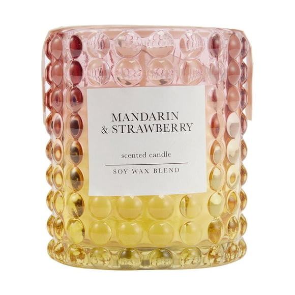 Anko Mandarin & Strawberry Ombre Candle