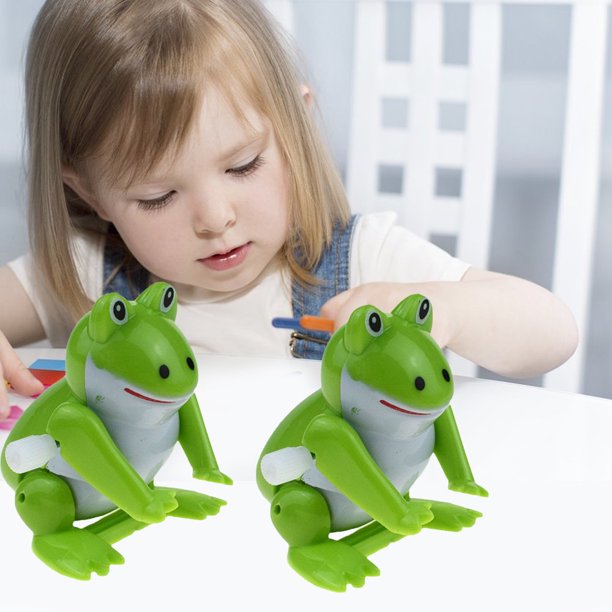 CHUANK Backflip Frog Toy - Cute Animal Shape - Funny Small