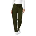 thumbnail image 3 of Adar Uniforms Unisex Natural-Rise Drawstring Tapered Leg Pants Petite, 3 of 6