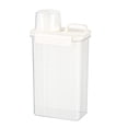 thumbnail image 1 of Large Sealed Storage Containers, Usavan Transparent Plastic Grain Jars Double Layer Seal, 5.5L Kitchen Food Storage Tanks for Rice Grains Pantry Organization, 1 of 2