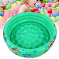 thumbnail image 2 of Herwey Children Mini pool, Round Inflatable Baby Toddlers Swimming Pool Portable Inflatable Children Little Green Pool Home Indoor Outdoor, 2 of 8