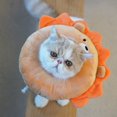 thumbnail image 4 of MesaSe Cat Recovery Collar  Cute Cat Donut Collar  Soft Cone Collars for Cat  Wound Healing Protective Cone After Surgery Elizabethan Collars for Kitten Pets, 4 of 6