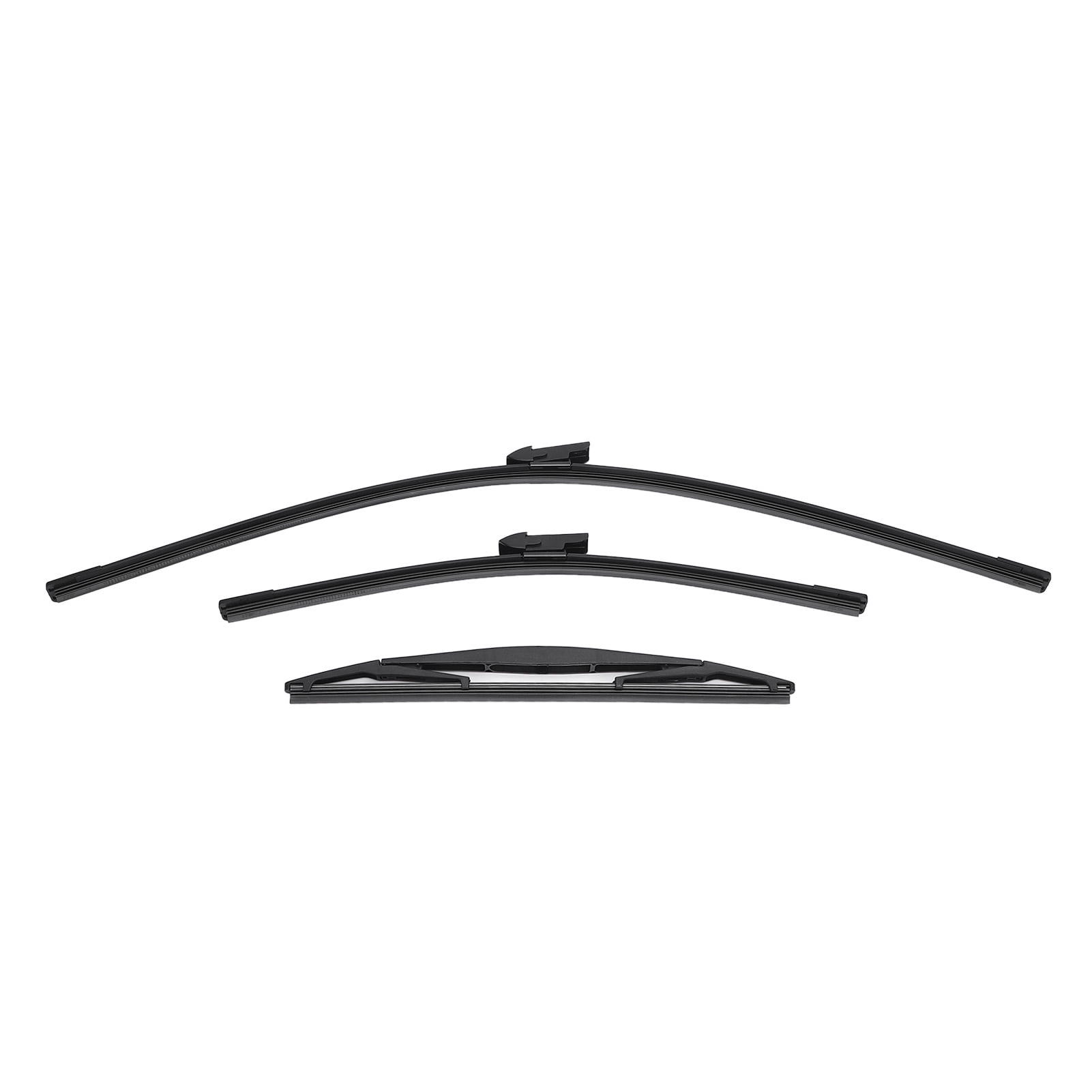 Windshield Wiper Blades Set, 3 Piece Wiper Blades Rubber 26in 16in 12in Replacement Installation  for Crosstrek 2018-2023