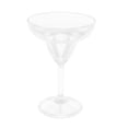thumbnail image 1 of Gobelet en Acrylique Transparent pour Margarita, Cocktail, Champagne, 330 ml, 1 of 8
