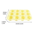 thumbnail image 2 of Dvkptbk Silicone Muffin Pan New Colorful Grain 12 Mafen Cup Round Pudding Household Cake Baking Tool Kitchen Essentials, 2 of 8