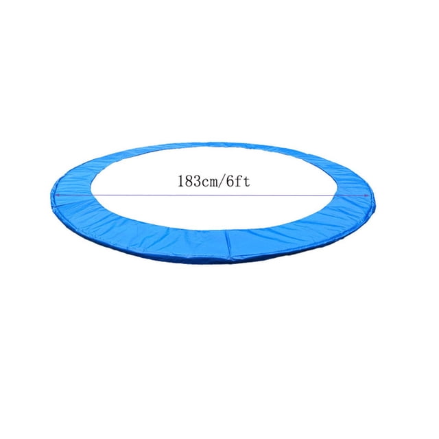 EGNMCR 8ft Trampoline Padding Tear- Trampoline Surround Pad Round Trampoline Spring Cover - Trampoline Replacement Pad outer garment