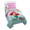 thumbnail image 1 of 2pc Disney Princess Little Mermaid Ariel Quilt Blanket Girls Bedding Set, 1 of 6