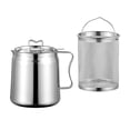 thumbnail image 2 of GUOOL Garde-Casseroles en Acier Inoxydable pour Friteuse Profonde pour la Cuisson, le Rangement des Huiles et la Pâtisserie 2,0 L, 2 of 9