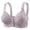 Light Gray, variant on Breathable Seamless Vest Bra for Everyday Comfort – Soft Support Wireless Lightly Cup for Casual Household Wear