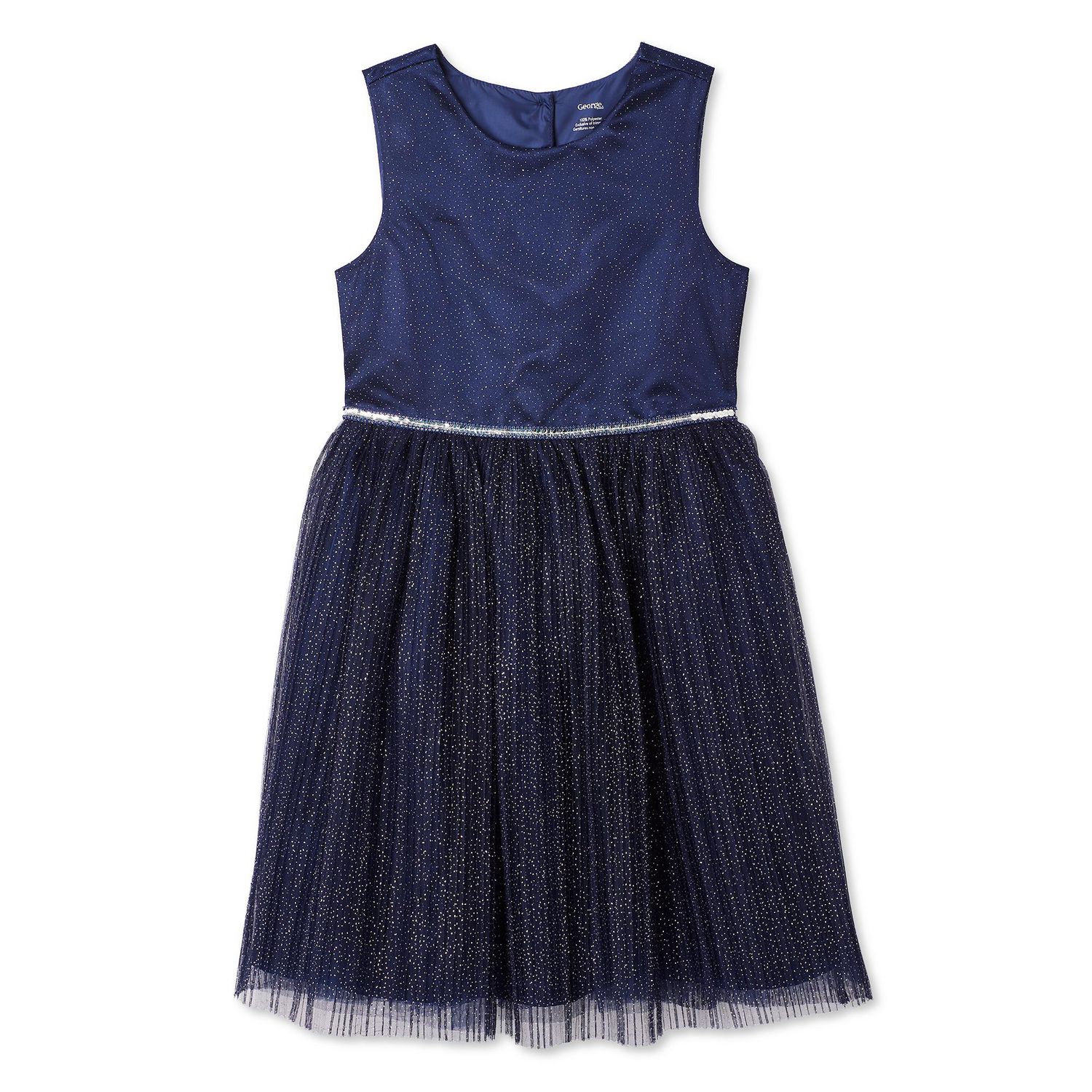 Robe scintillante George pour filles