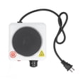 thumbnail image 2 of Heater Mini Electric Stove 500W Multifunctional Adjustable Temperature Small Hot Plate Kitchen Countertop Heater For Milk Water Coffee Tea US Plug 110V, 2 of 8