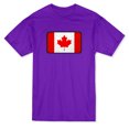 thumbnail image 1 of T-shirt pour Homme avec Tampon de Boîte Drapeau du Canada, 1 of 1