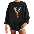 thumbnail image 4 of Mode de Noël Sweat-Shirt Décontracté à Manches Longues Imprimé pour Femmes, 4 of 8
