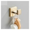 thumbnail image 2 of Bathroom Hardware Set Brushed Gold Robe Hook Towel Rail Bar Shelf Tissue Paper Holder Wall Mounted ,Easy to Install, 2 of 10